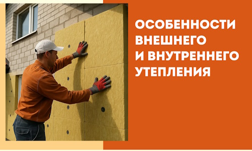 Какие особенности внешнего и внутреннего утепления в Ахтубинске
