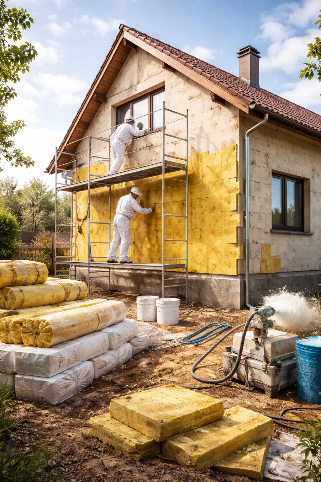 Профессиональное утепление домов в Ахтубинске — тепло, надежность, экономия