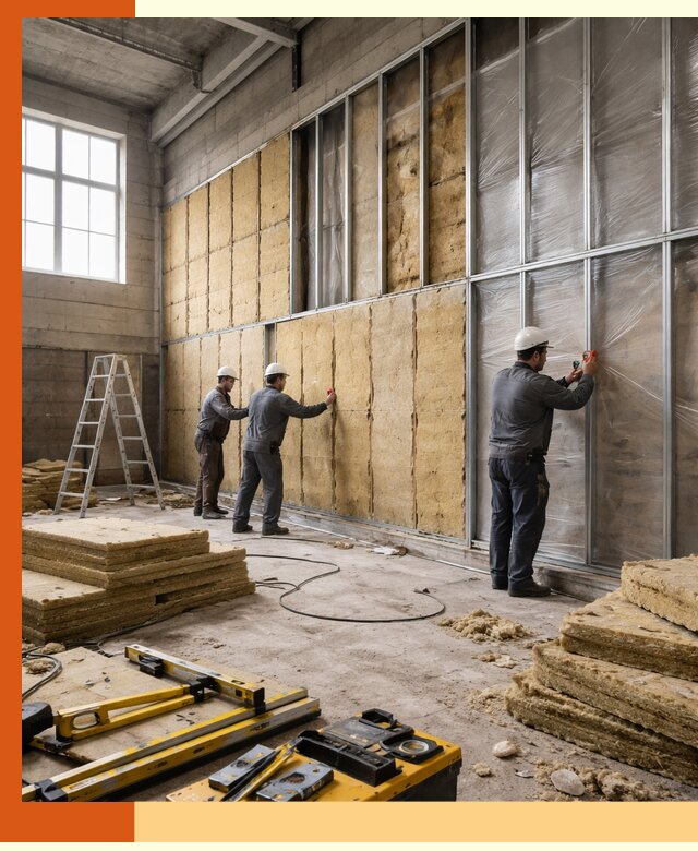 Утепление спортивного зала в Ахтубинске качественно и недорого