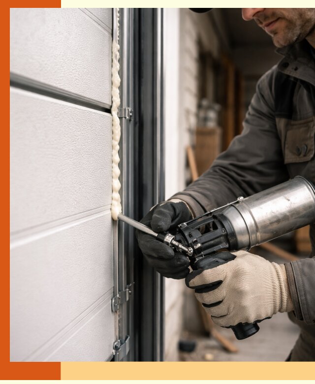 Заполнение пустот ворот в Ахтубинске профессионально и герметично